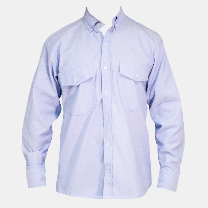 Camisa de Oxford Azul clara