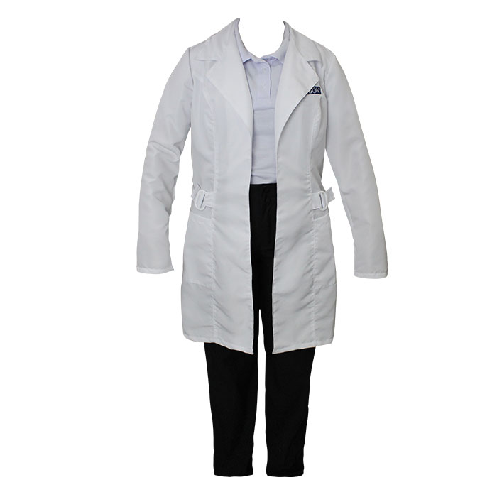 Bata antifluido tipo médico