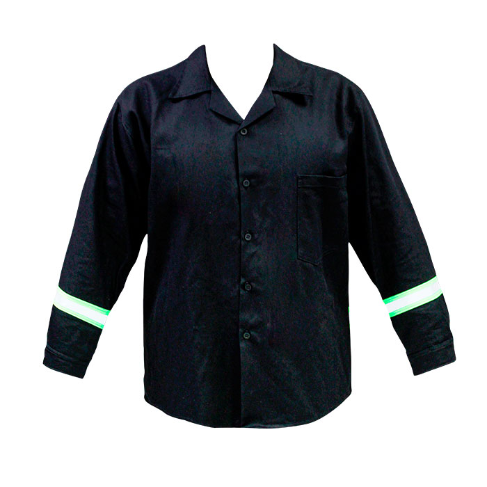 Camisa drill Pegaso negro
