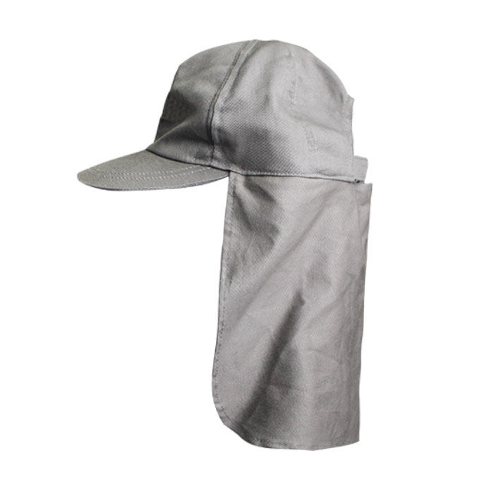 Gorra tapa nuca gris